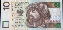 10 Zlotych pologne